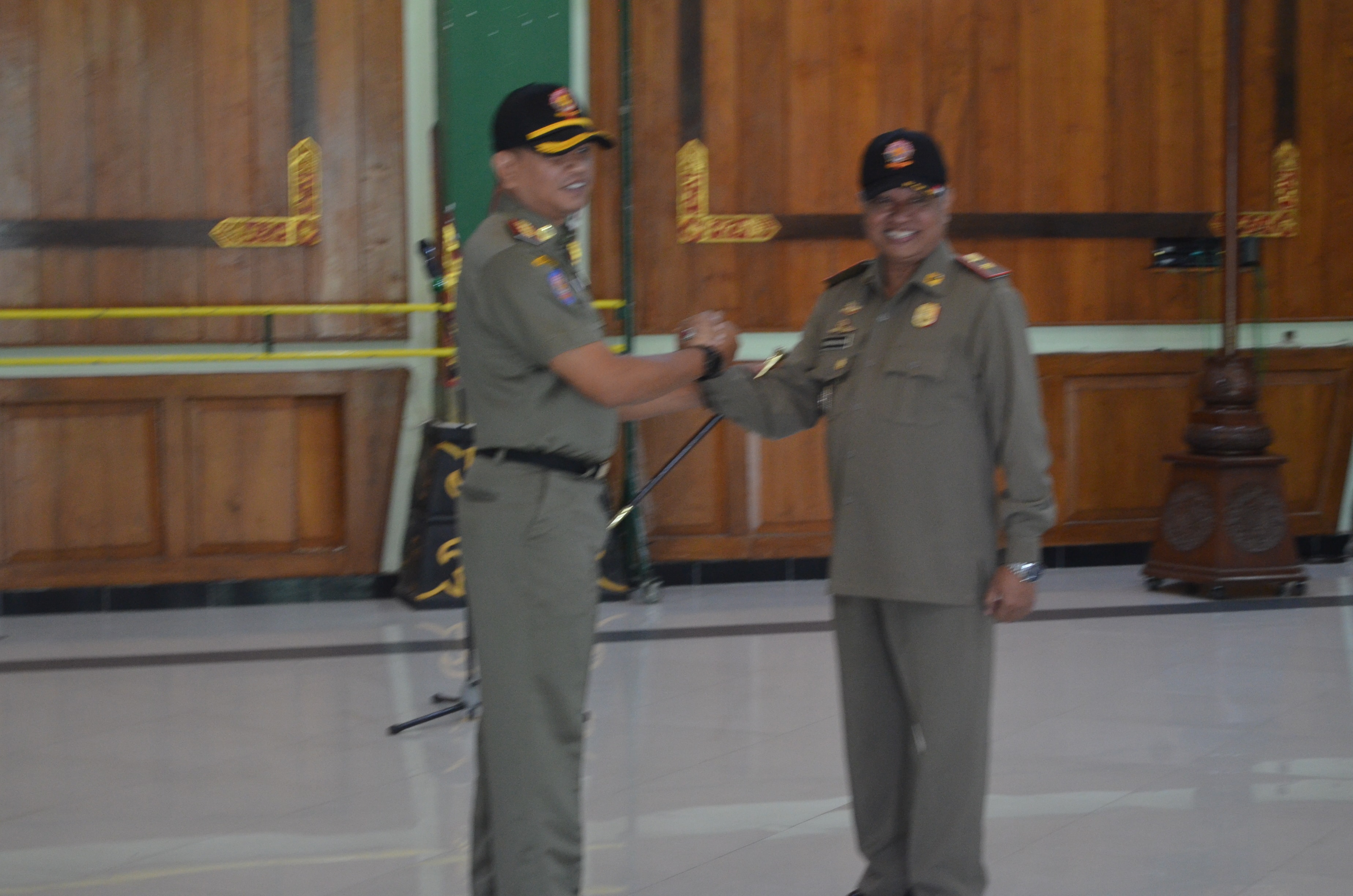 Sertijab Kepala Satuan Polisi Pamong Praja Kota Yogyakarta