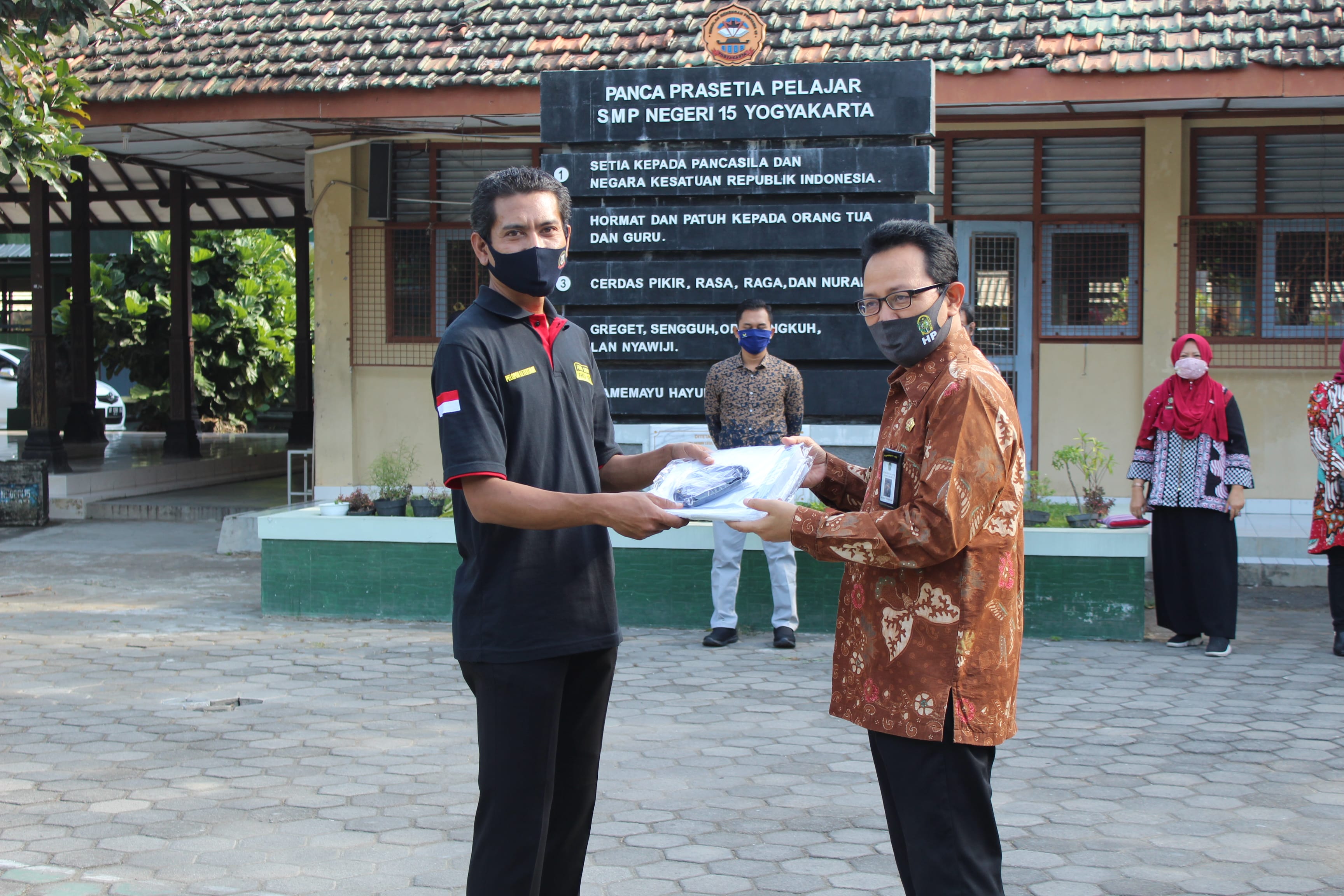 Pengarahan Bapak Wakil Walikota Yogyakarta dalam Penegakan Protokol Kesehatan