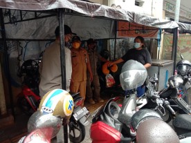 SATPOL PP Kota Yogyakarta Melaksanakan Giat Penertiban PKL